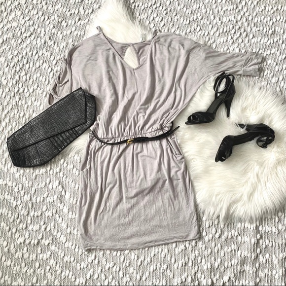 Grey Party Dress - Picture 2 of 6